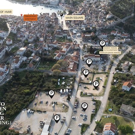 Fingerprint Central Apartment 5 Min From Center & Beach Hvar Town Buitenkant foto